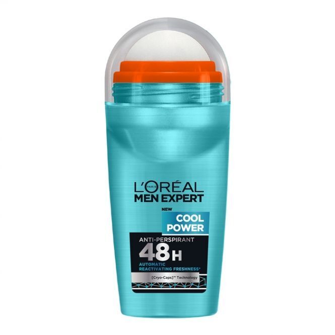 L'OREAL MEN EXPERT COOL POWER XXL Roll On 48h Deodorant Anti-Perspirant 50ml