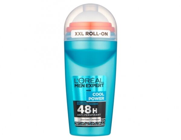 L'OREAL MEN EXPERT COOL POWER XXL Roll On 48h Deodorant Anti-Perspirant 50ml