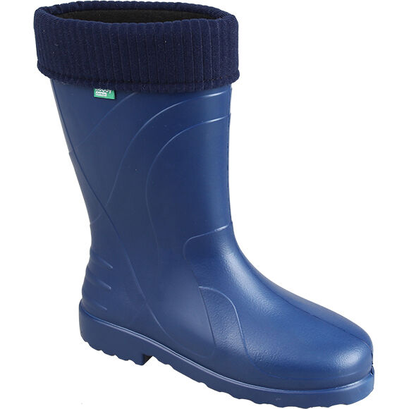 Demar Luna Ultra Light EVA Blue Rubber Rain Leisure Hobby Outdoor Boots Wellies