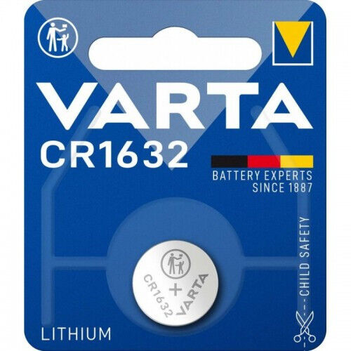 10 VARTA LITHIUM CR1632 6632 3V Button Coin Batteries