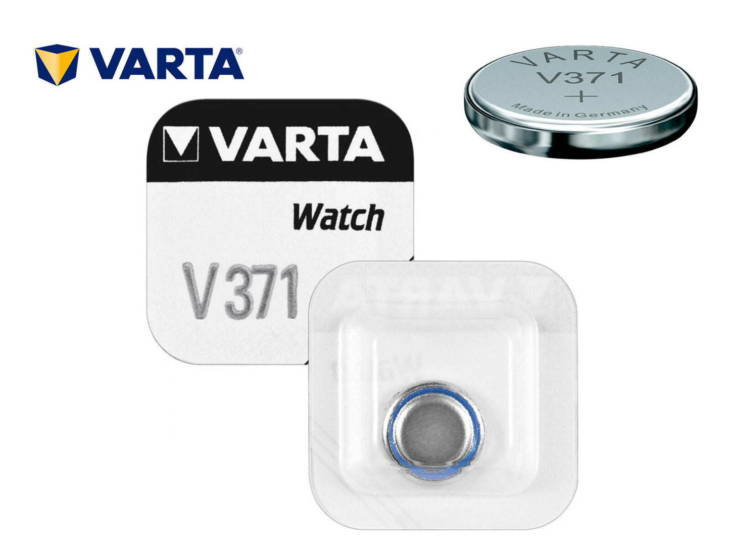 5 VARTA V371 371 SR69 AG6 LR69 LR920 D371 Micro Watch Batteries 1.55V