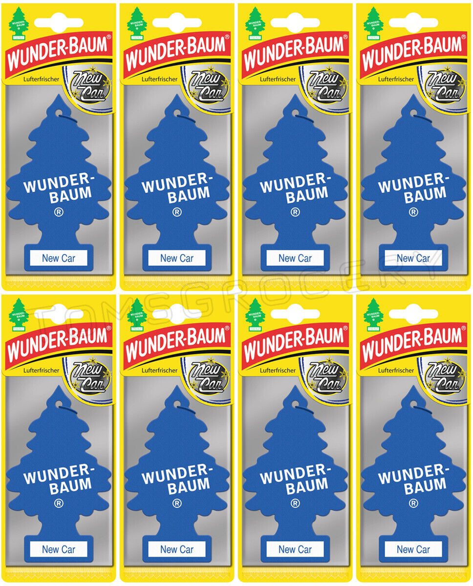 8 WUNDER BAUM NEW CAR Car Scents Hanging Little Trees Air Freshener
