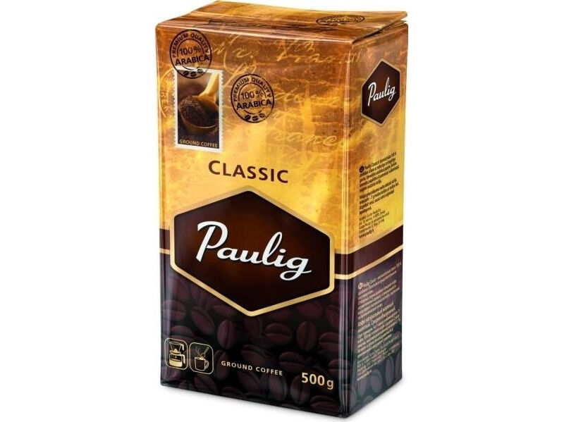 2 x PAULIG Classic Ground Coffee 100% Arabica 500g 17.6oz