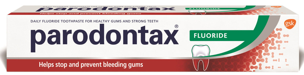 3 PARODONTAX FLUORIDE Daily Toothpaste for Healthy Gums & Strong Teeth 75ml