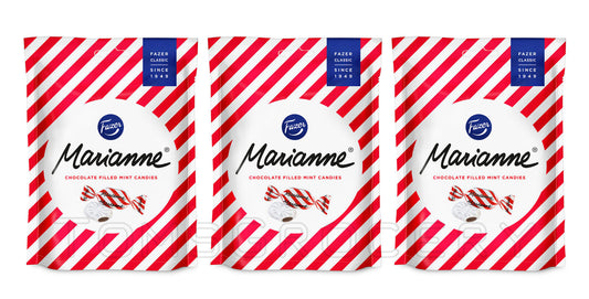 3 FAZER MARIANNE Chocolate Filled Mint Candies 120g 4.2oz