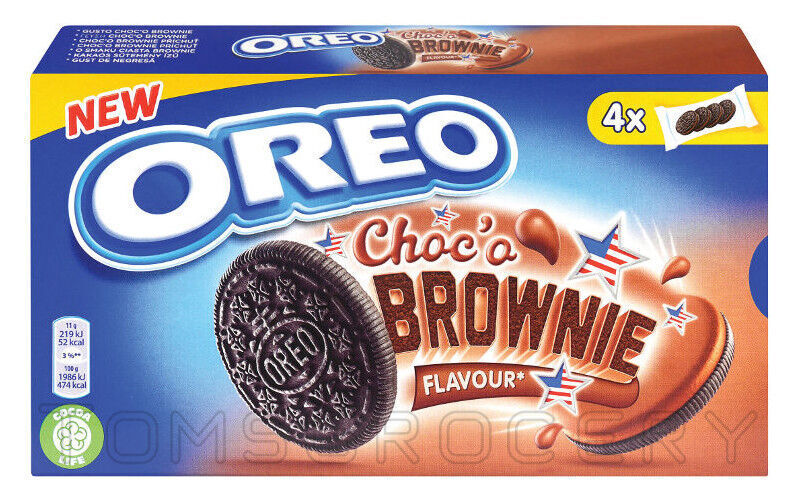 OREO CHOCO BROWNIE Flavor Sandwich Cookies 176g 6.2oz
