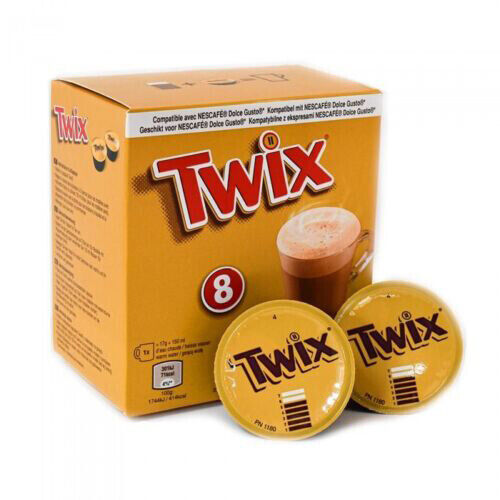 2 TWIX Hot Cocoa Drink Nescafe Dolce Gusto Capsules European Sweets