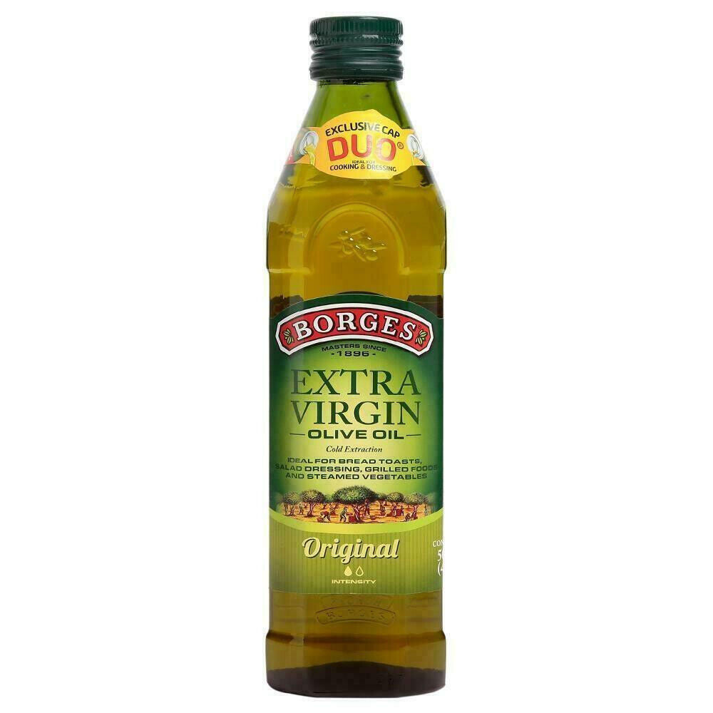 BORGES Extra Virgin Highest Quality Spanish Olive Oil 500ml 17.6 fl oz