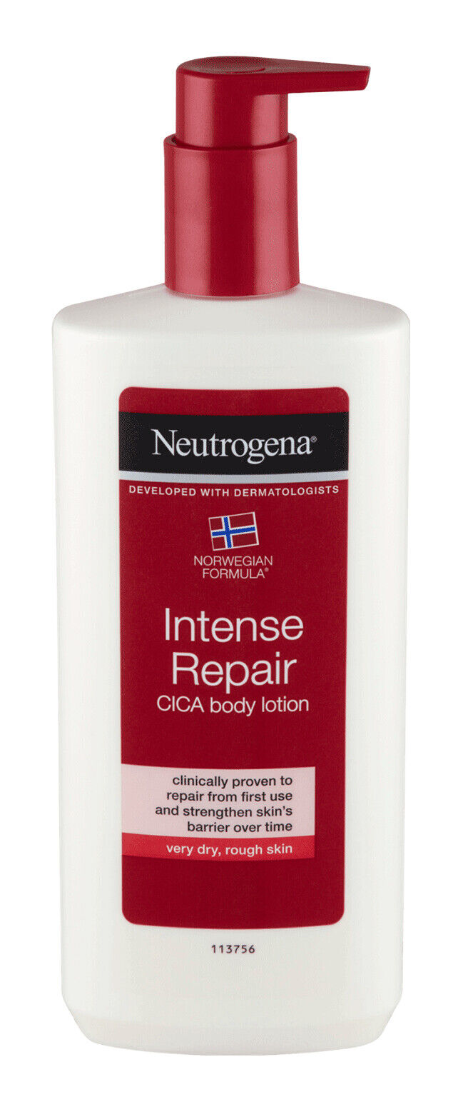 2 NEUTROGENA INTENSE REPAIR Body Lotion For Very Dry Rough Skin 400ml