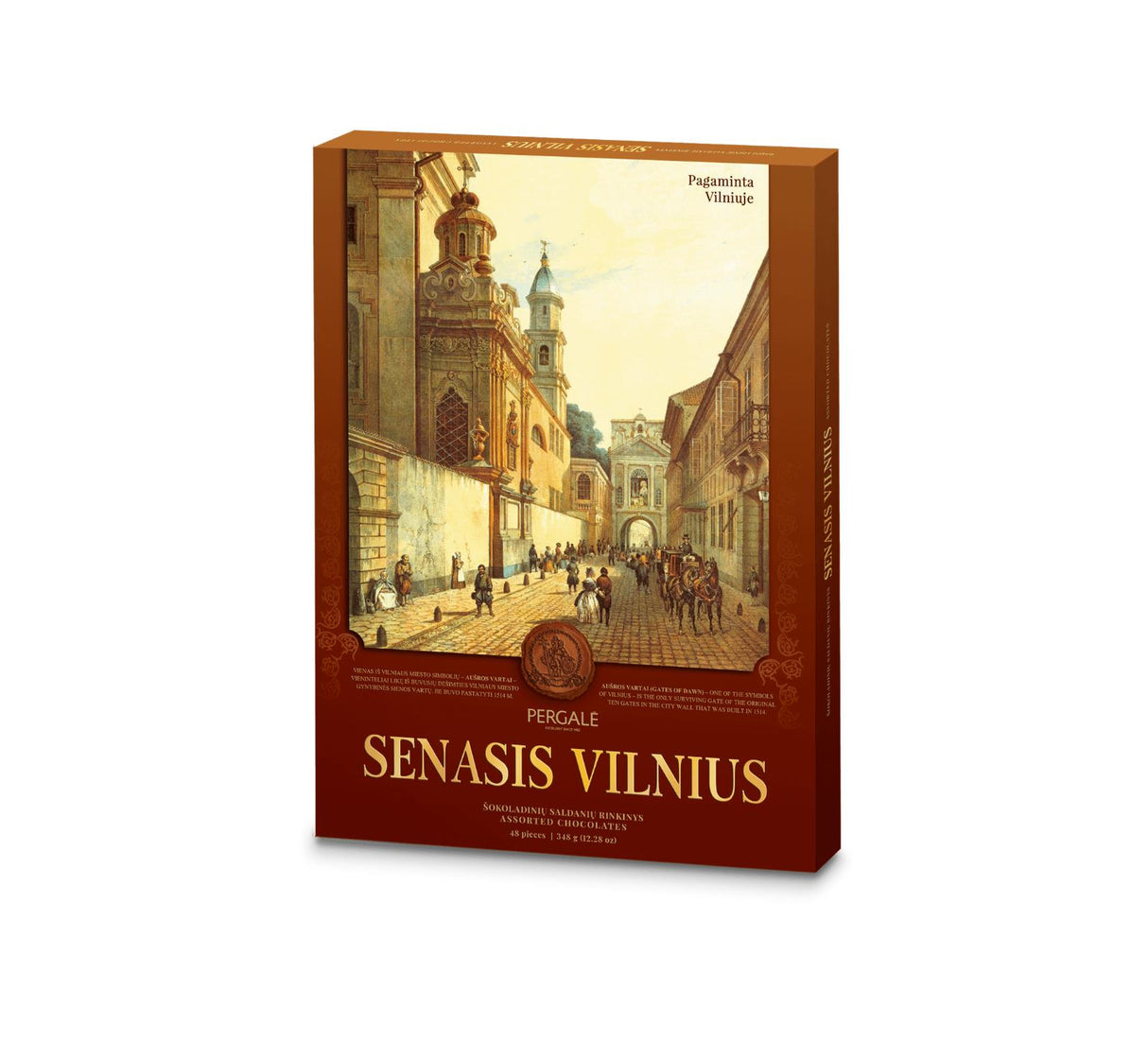 PERGALE Assorted Chocolate Sweets Pralines Premium Luxury Candy Boxes Vilnius