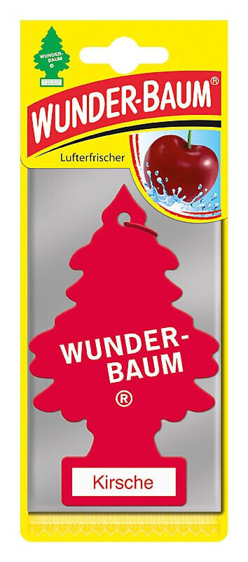 8 WUNDER BAUM CHERRY Car Scents Hanging Little Trees Air Freshener