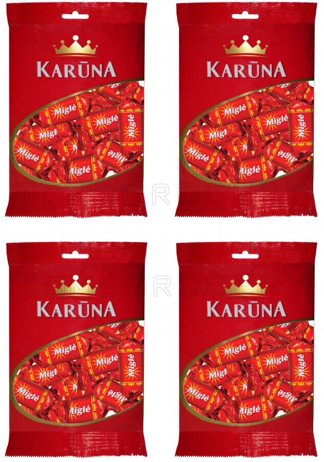 MIGLE Lithuanian Chocolate & Chips Candies Party Sweets 4x 190g 6.7oz