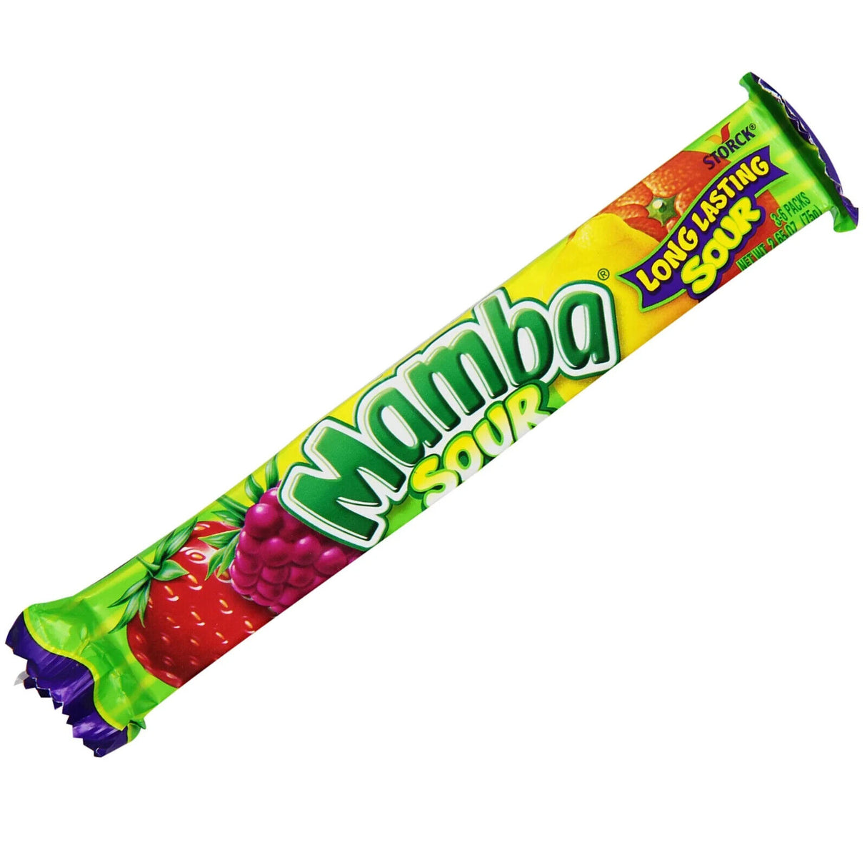 MAMBA SOUR Fruit Flavor German Chewy Candies European Sweets 4x 106g