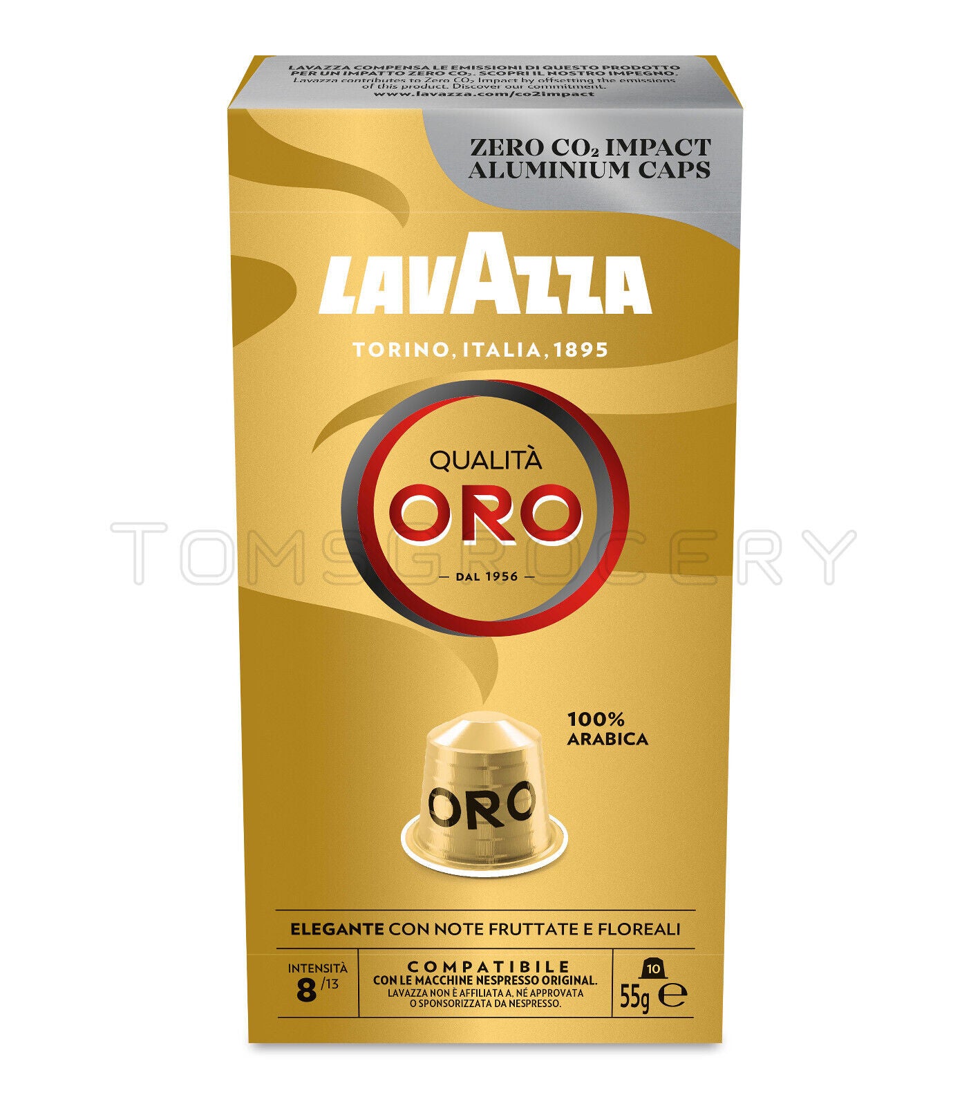 LAVAZZA QUALITA ORO NESPRESSO Original Italian Coffee Capsules Pods