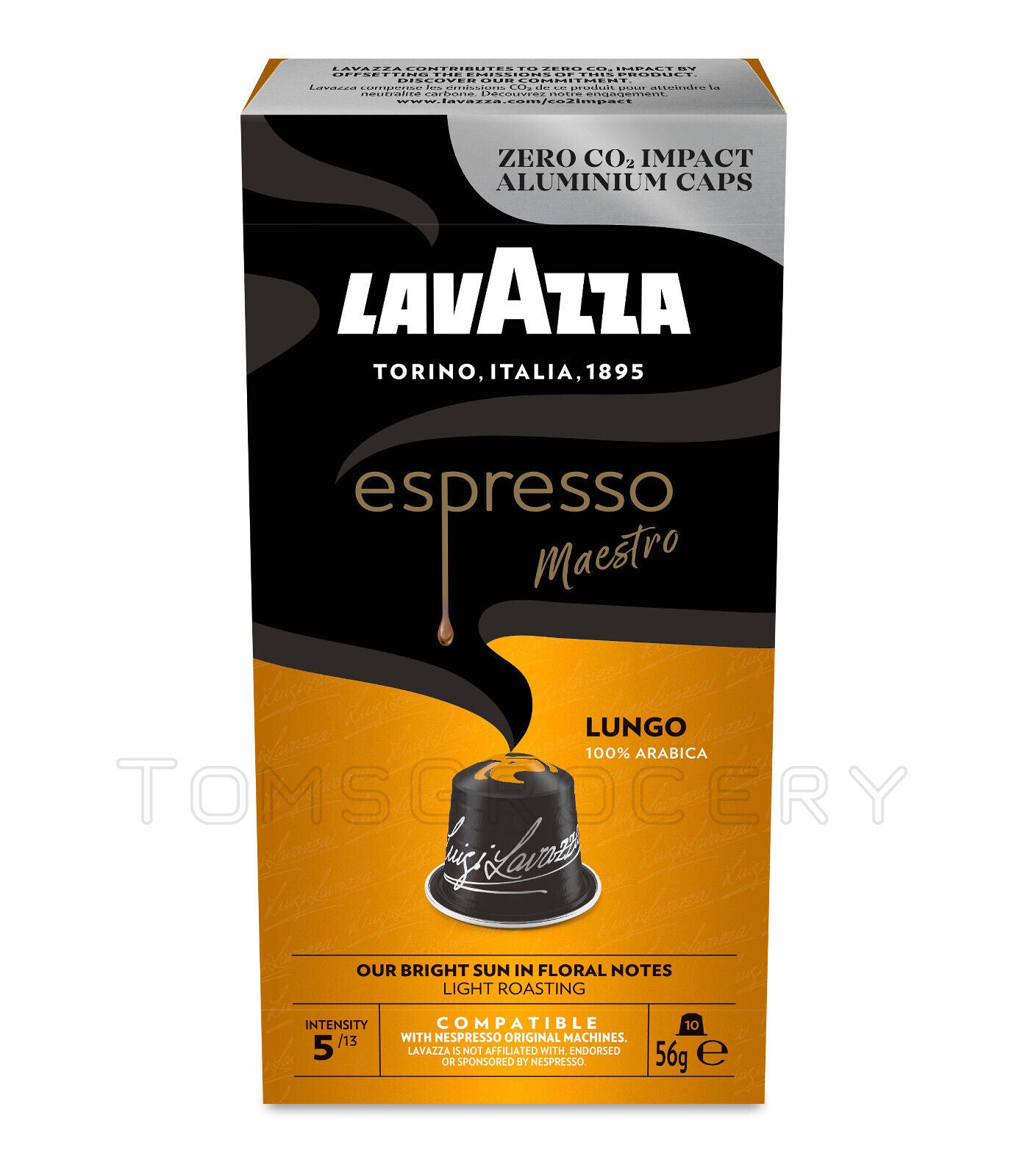 LAVAZZA ESPRESSO LUNGO NESPRESSO Original Italian Coffee Capsules Pods