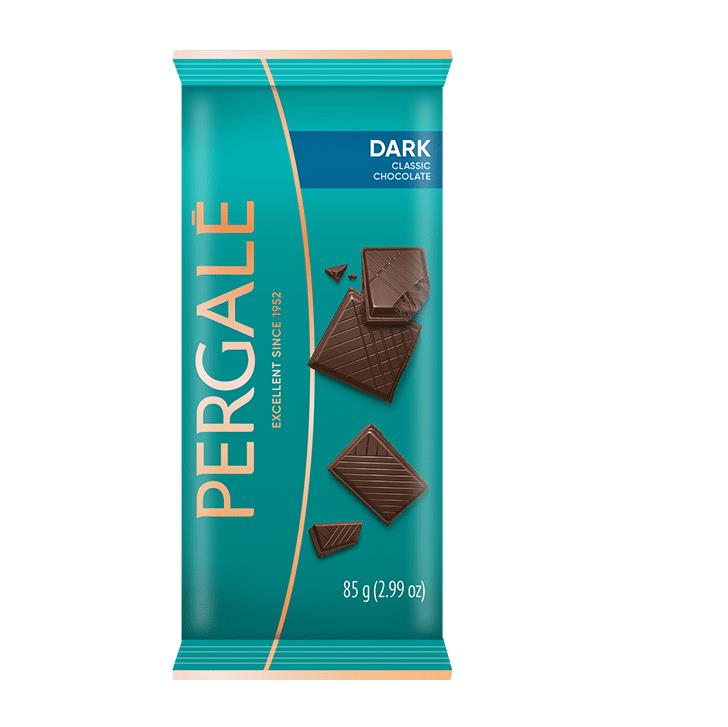 4 PERGALE CLASSIC DARK CHOCOLATE Bars 85g 3oz