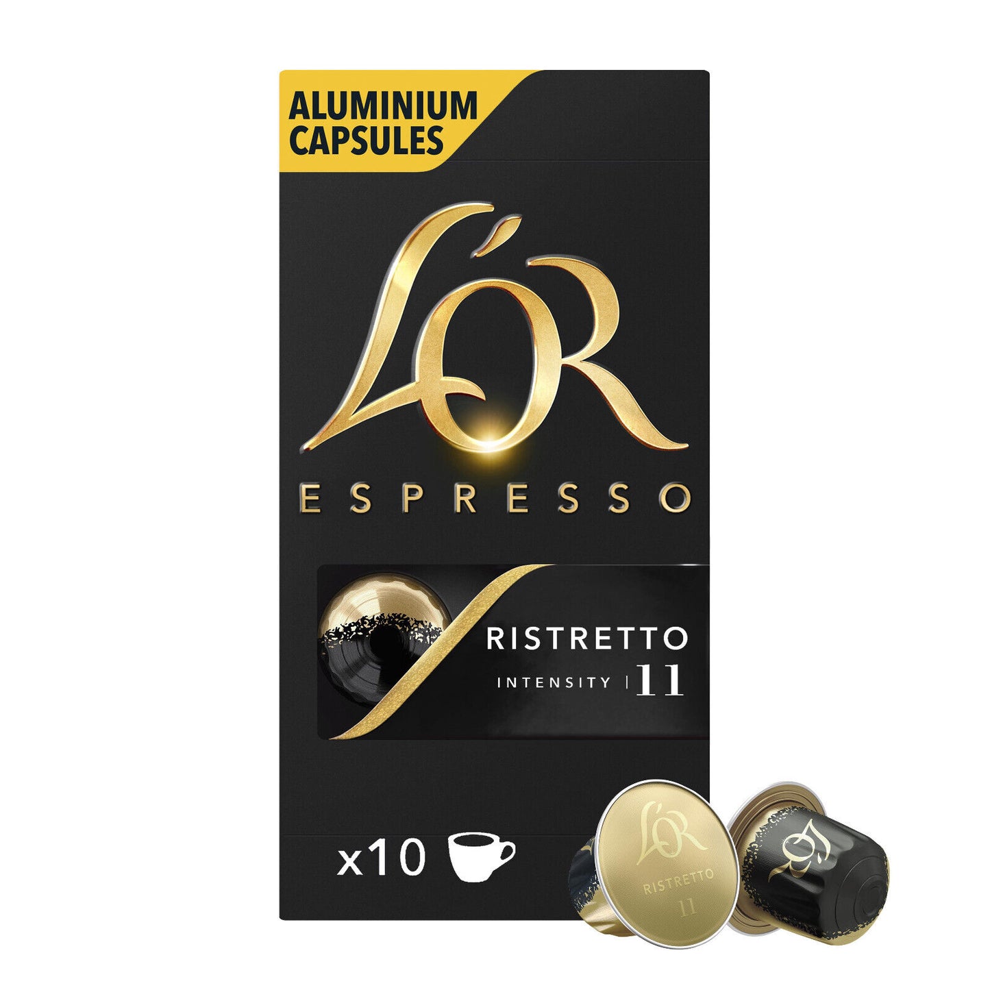 3 LOR ESPRESSO RISTRETTO Nespresso Original Instant Coffee Capsules Pods