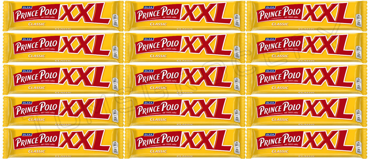 15 PRINCE POLO XXL Classic Wafers European Candy Snacks Sweets 50g 1.7oz