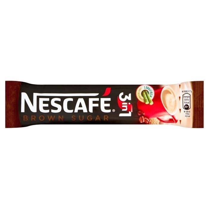 3 NESCAFE BROWN SUGAR 3in1 Instant Coffee 28 Sticks Boxes