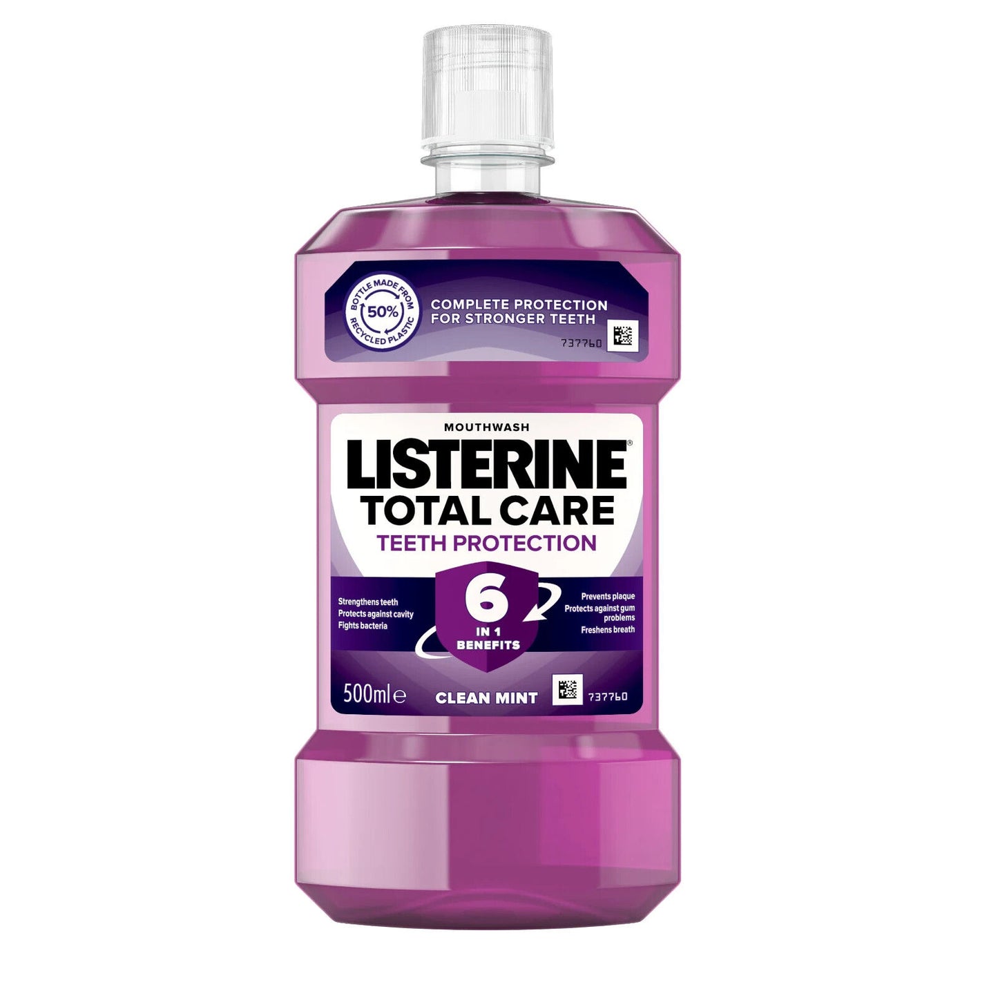 LISTERINE TOTAL CARE Complete Teeth Protection Daily Mouthwash 500ml 16.9fl oz