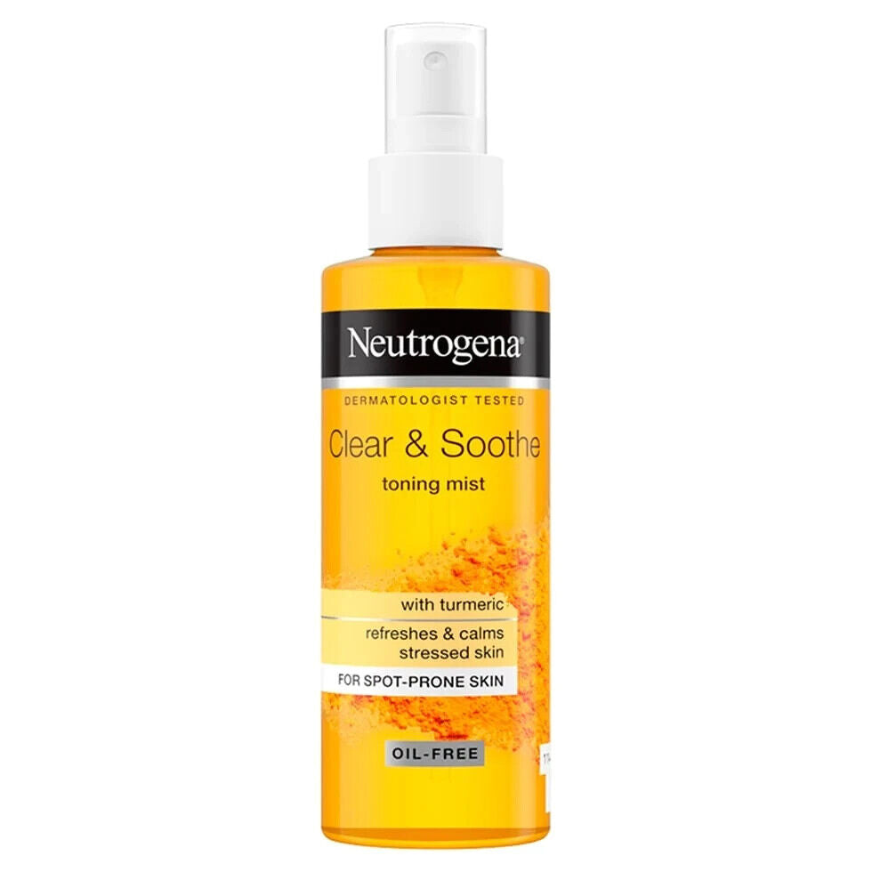 NEUTROGENA CLEAR & SOOTHE Toning Mist For Spot-Prone Skin 125ml 4.22fl. oz