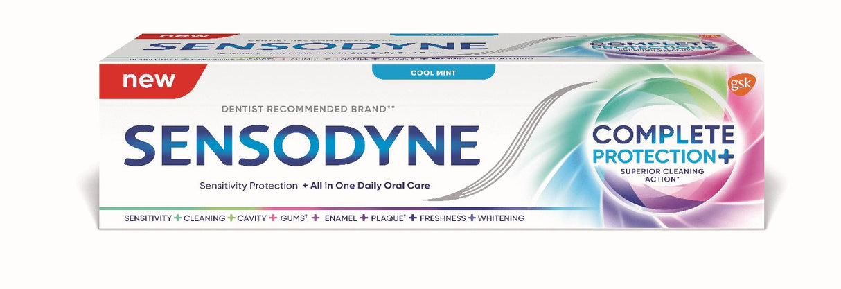 4 SENSODYNE COMPLETE PROTECTION+ All In One Daily Protection Toothpaste 75ml