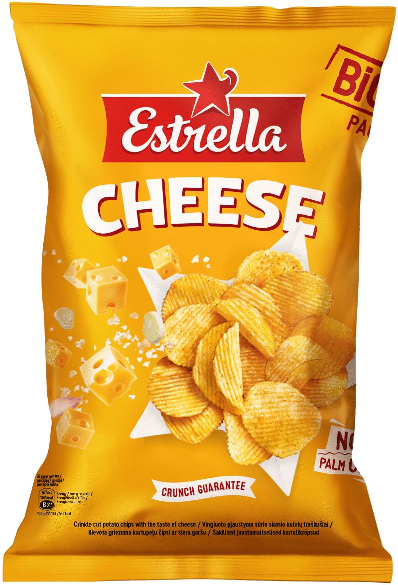 4 ESTRELLA POTATO CHIPS BUNDLE Flavor Mix European Snacks Variety 180g 6.3oz