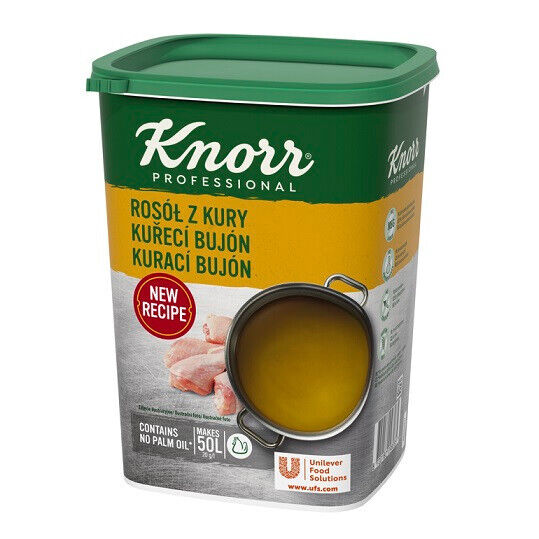 KNORR PROFESSIONAL FOR CHEFS Chicken Broth Bouillon Preparation Powder Box 1kg