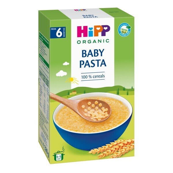 4 HIPP ORGANIC BABY PASTA with Vitamin B1 from 6 months 320g 11oz