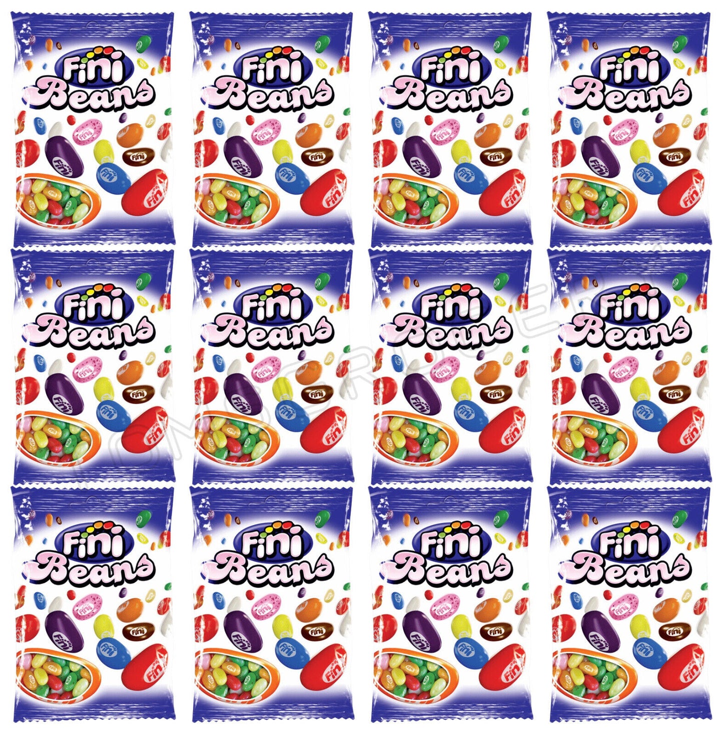 12 FINI JELLY BEANS Candies Sweets Dragee European Snacks Gluten Free 85g 3oz