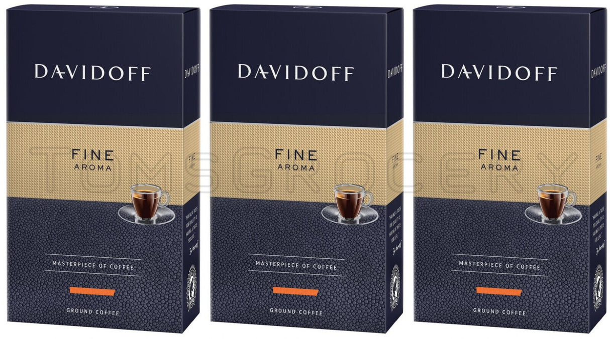 3 DAVIDOFF FINE AROMA Masterpiece Ground Coffee 250g 8.8oz