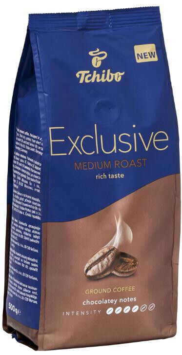 3 TCHIBO EXCLUSIVE Medium Roast Chocolatey Notes Ground Coffee 500g 17oz