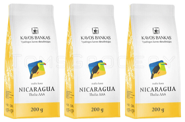 3 NICARAGUA THALIA AAA Ground Coffee 200g 7oz