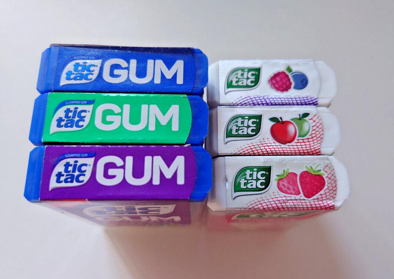 TIC TAC Mints Collectors Bundle Expired Sealed Boxes (pack of 6)