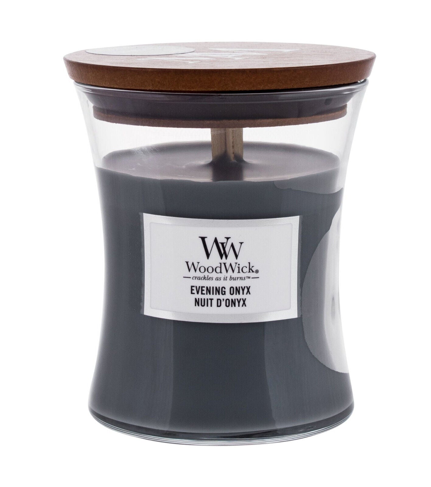 WOODWICK EVENING ONYX Scented Hourglass Candle 85g 3oz