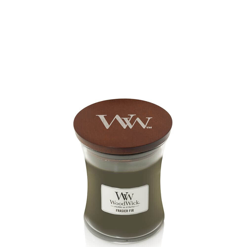 WOODWICK FRASIER FIR Scented Hourglass Candle 85g 3oz