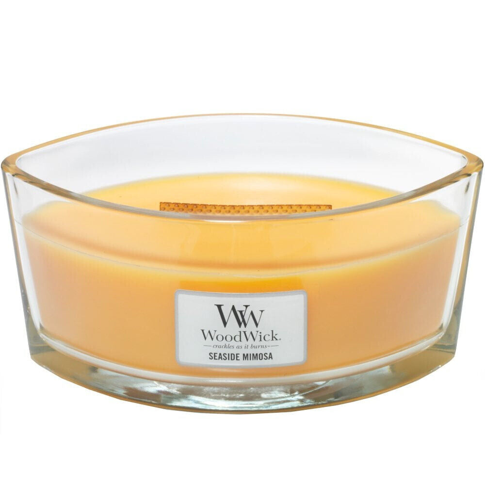 WOODWICK SEASIDE MIMOSA Scented Ellipse Jar Candle 453g 16oz
