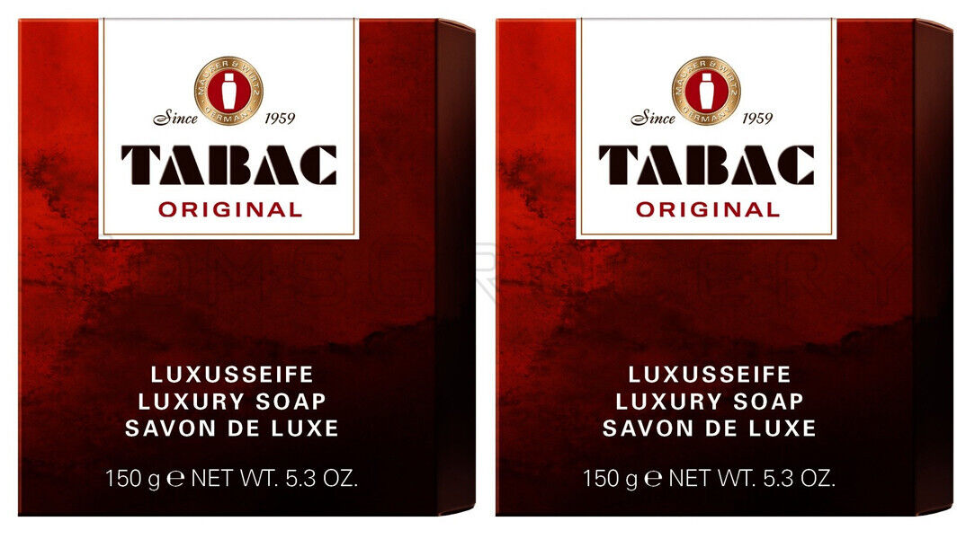 2 TABAC ORIGINAL LUXURY SOAP For Men 150g