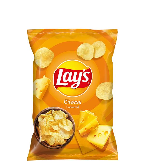 5 LAYS CHEESE Flavor Potato Chips Snacks 130g 4.6oz