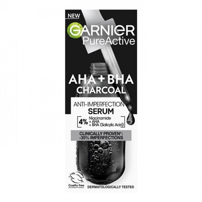 GARNIER Anti-Imperfection AHA + BHA CHARCOAL Serum 30ml