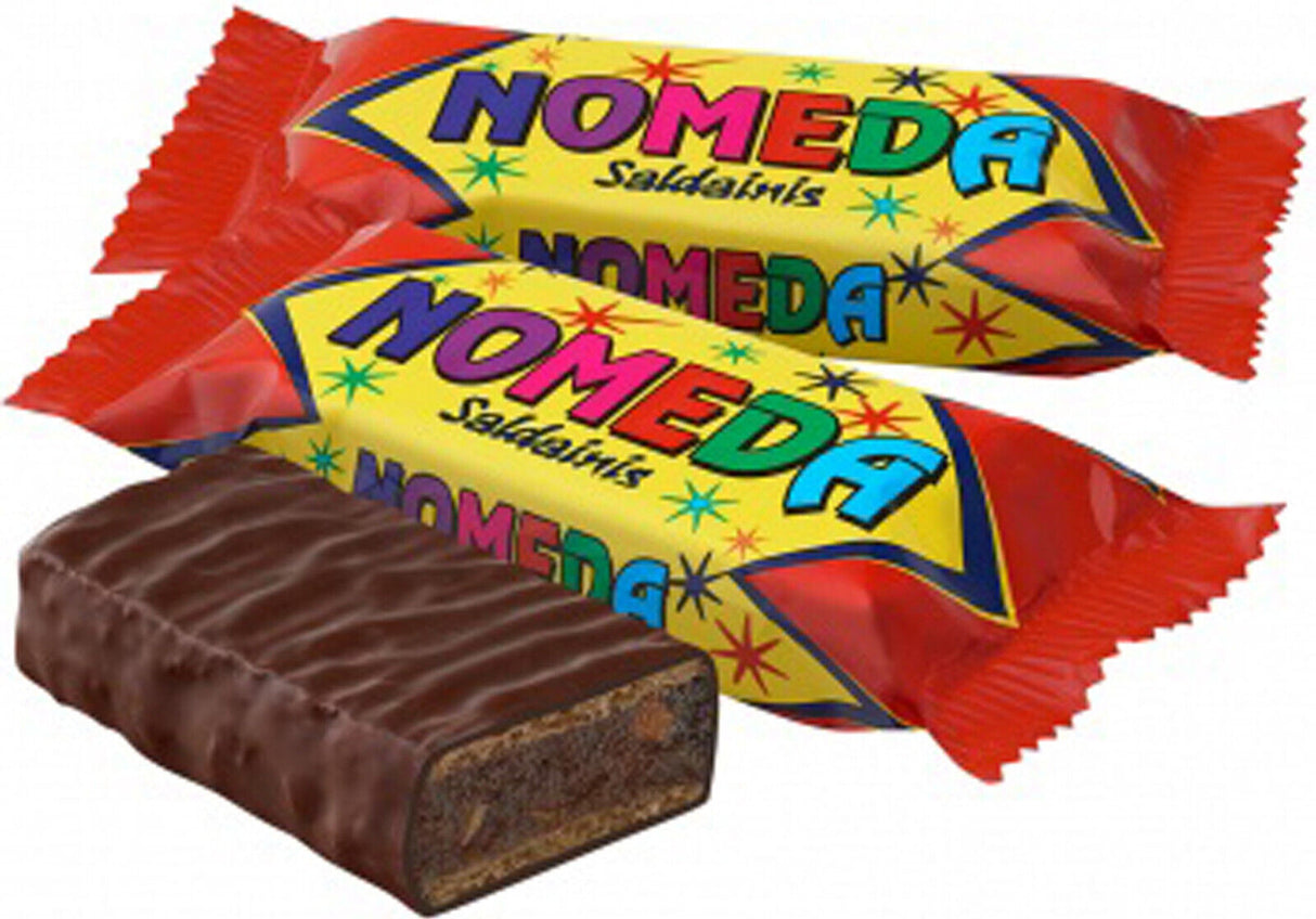 PERGALE NOMEDA Waffer Chocolate Bars with Apple Jelly Almonds & Peanuts 1kg 35oz