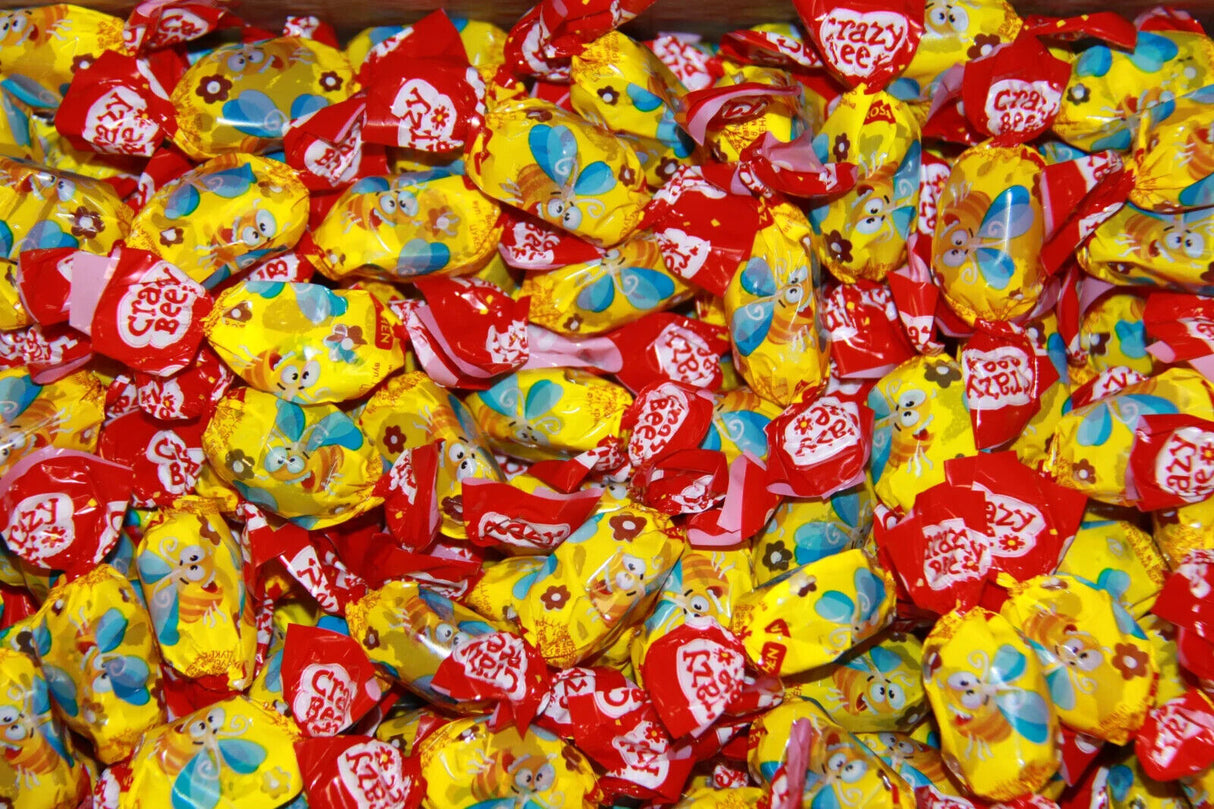 ROSHEN CRAZY BEE Natural Fruit Juices Jelly Candies Party Sweets 35oz 1KG