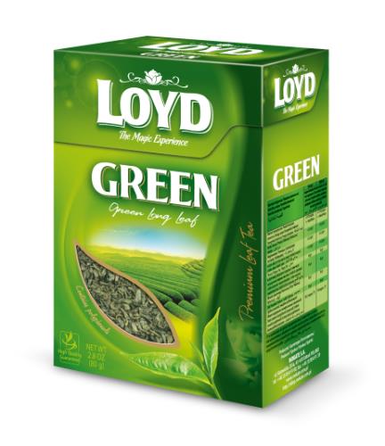 4 LOYD GREEN Loose Long Leaf Tea Boxes 80g 2.8oz