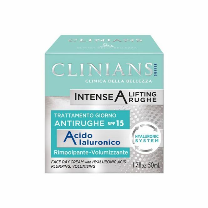 6 CLINIANS INTENSE A LIFTING RUGHE Hyaluronic Volumizing Day Cream 50ml