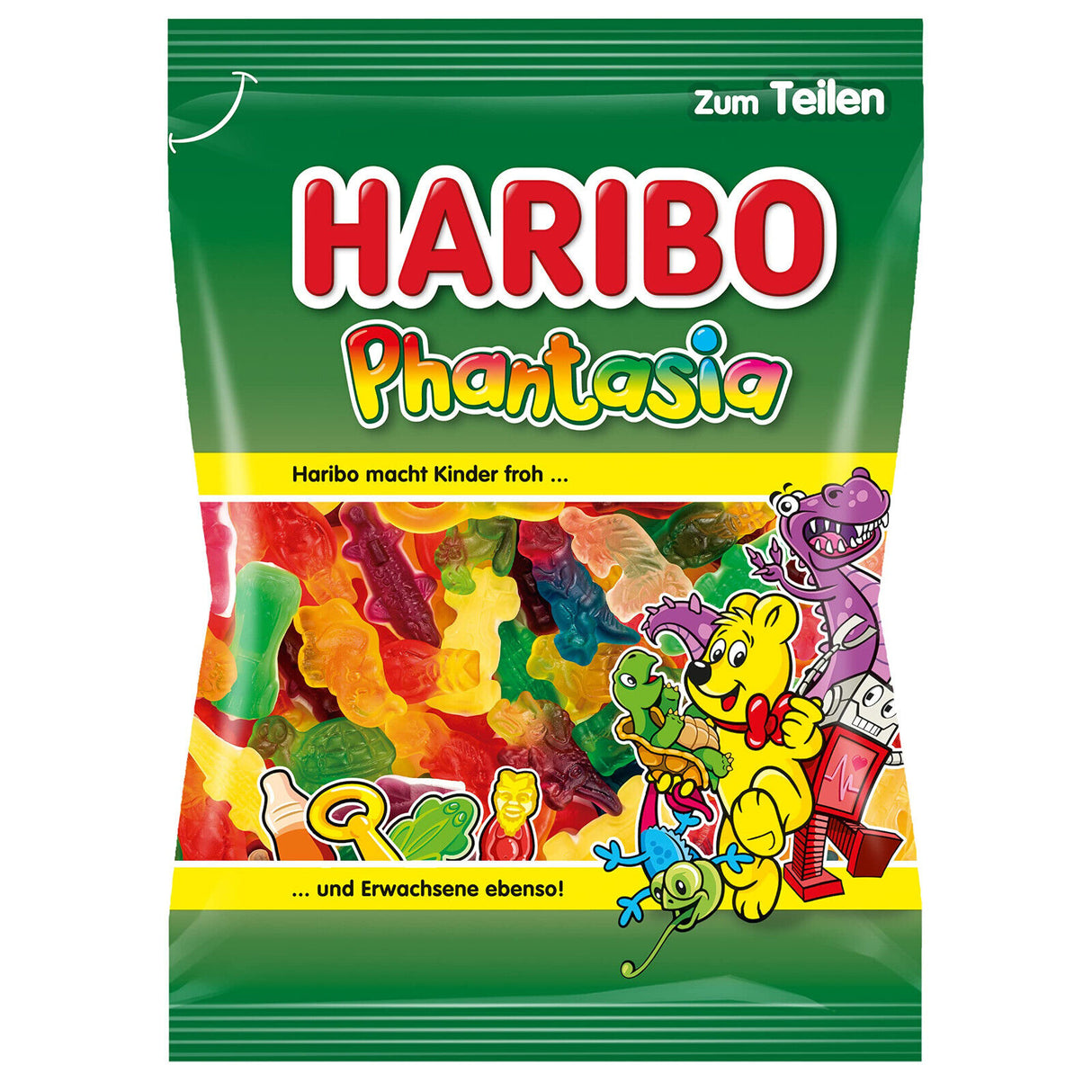 HARIBO PHANTASIA Fruit Flavor Assorted Shape Gummy Candies 8 x 175g 6.1oz