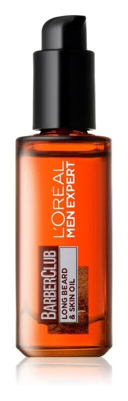 L'OREAL MEN EXPERT BarberClub Long Beard & Skin Oil 30ml 1 fl.oz.