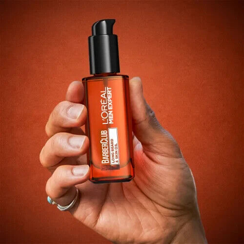 L'OREAL MEN EXPERT BarberClub Long Beard & Skin Oil 30ml 1 fl.oz.