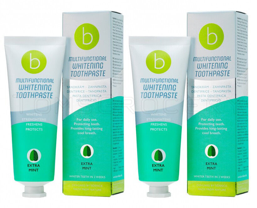 2 BECONFIDENT Multifunctional Whitening Daily Toothpaste 75ml 2.5fl. oz.