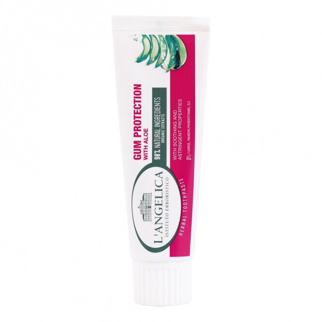 3 L'ANGELICA Herbal Gum Protection Toothpaste with Aloe 75ml 2.5fl. oz