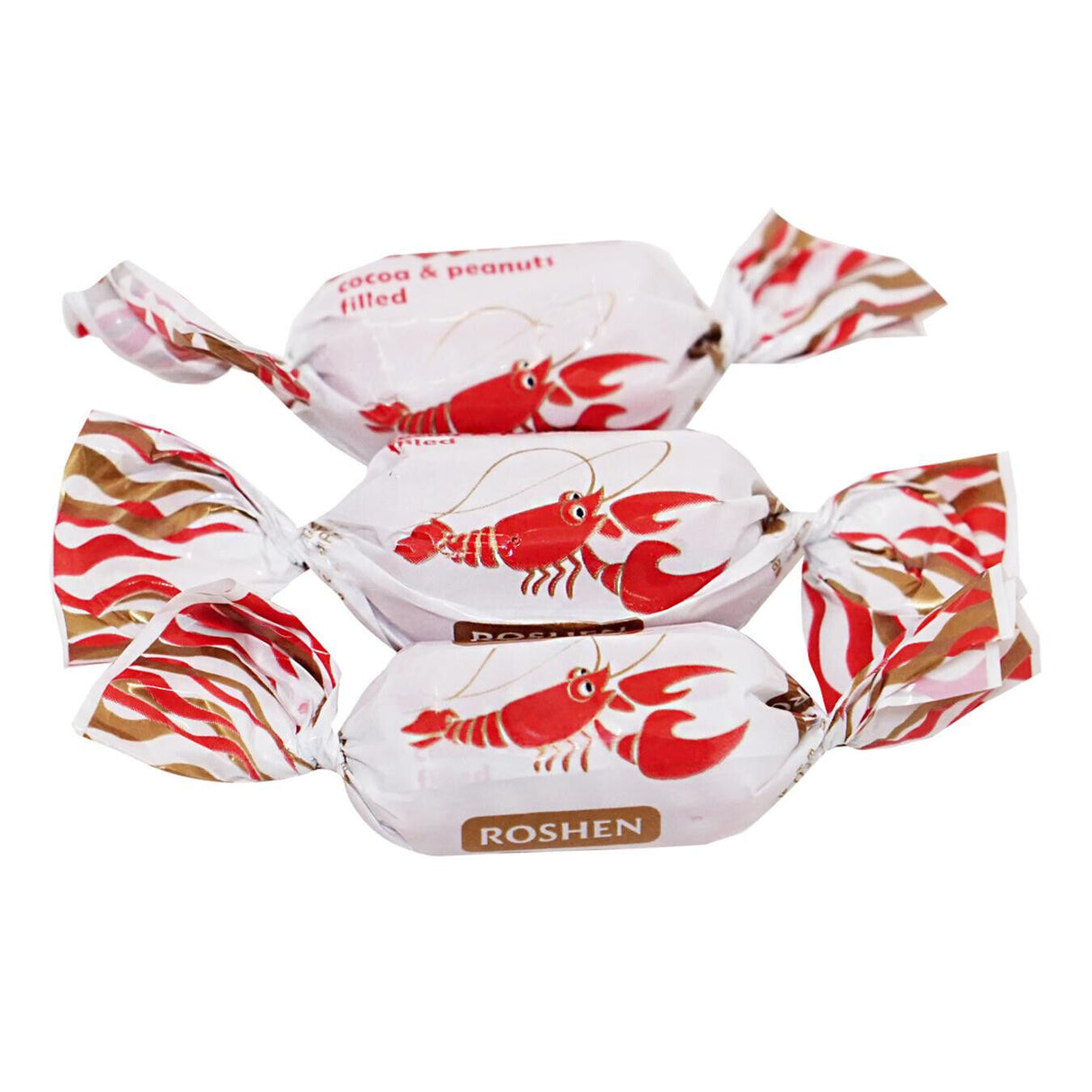ROSHEN CRABS Caramel Candy Party Candies Ukrainian Sweets 1kg (35oz)